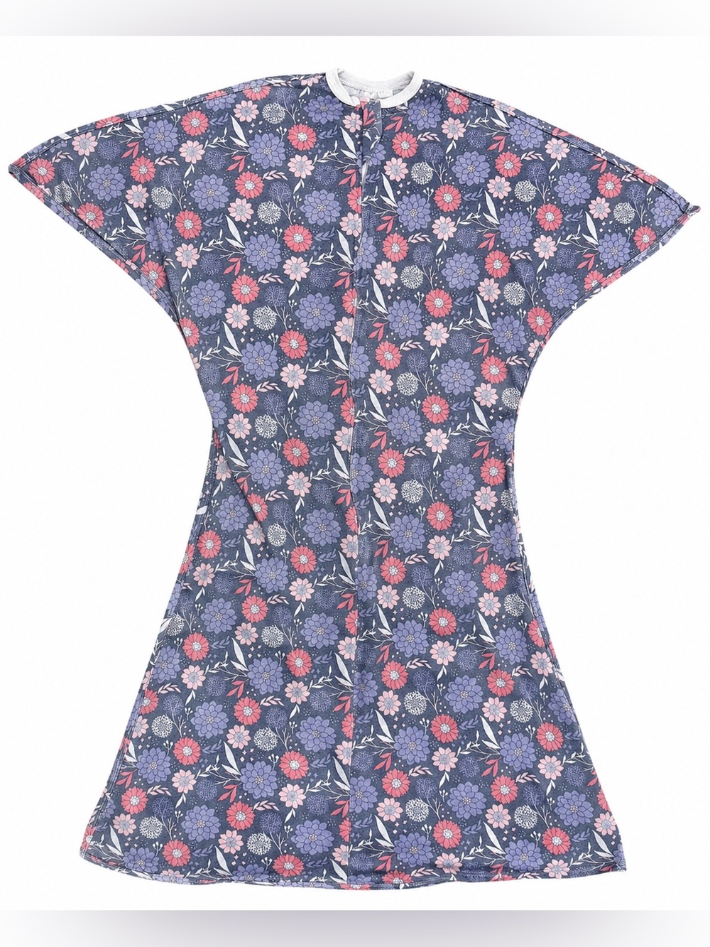 Sleeping Baby Zipadee-Zip 2T-3T Floral Sleep Sack Wearable Blanket Gray Pink